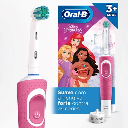 Cabezales De Repuesto Oral-B Para Cepillo De Dientes Eléctrico Disney Princess 2 Unidades, , large image number 1