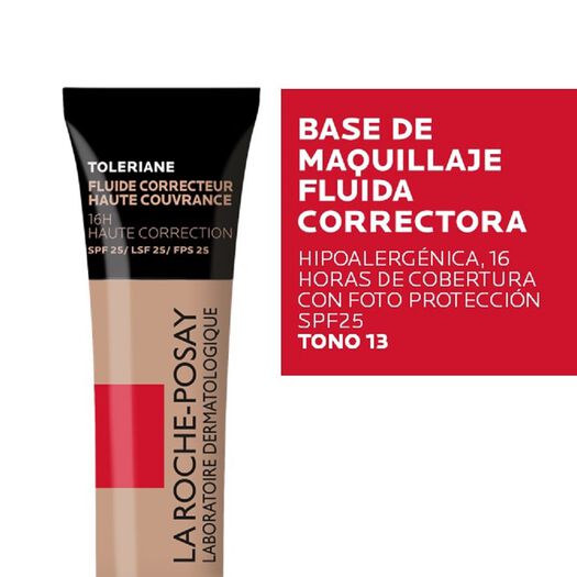 Base Toleriane Makeup Fluid Correct N°13, , large image number 2