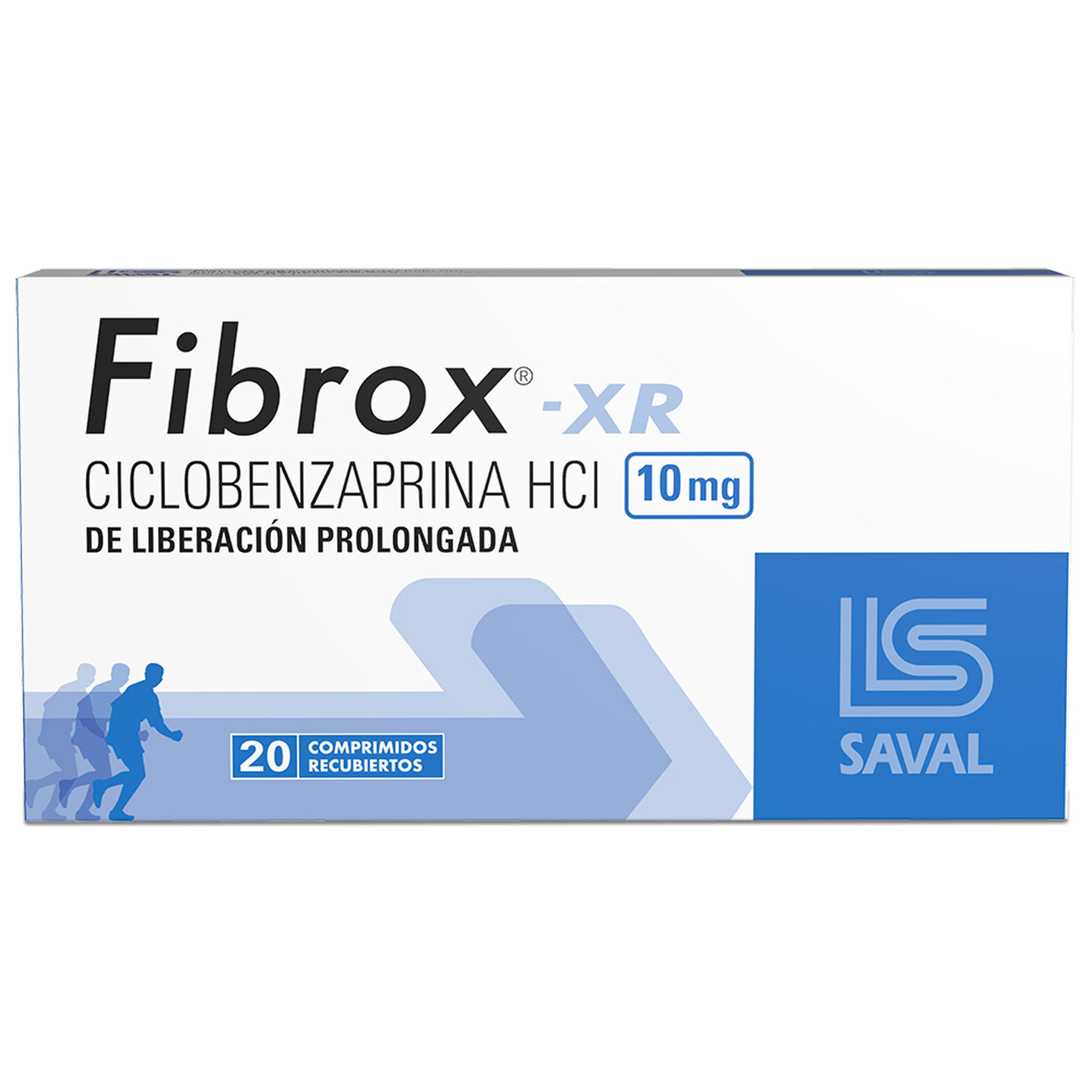Fibrolan Rx Fibrox XR 10 mg x 20 Comprimidos