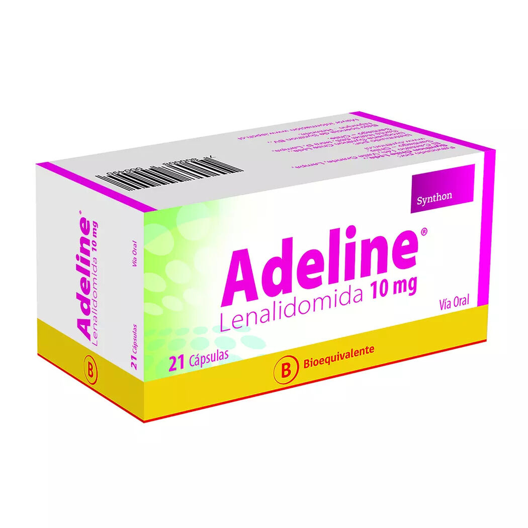 Adeline 10 mg Caja 21 C&aacute;psulas, , large image number 0
