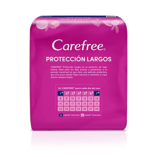 Protector Diario Carefree Largos 40 un, , large image number 2