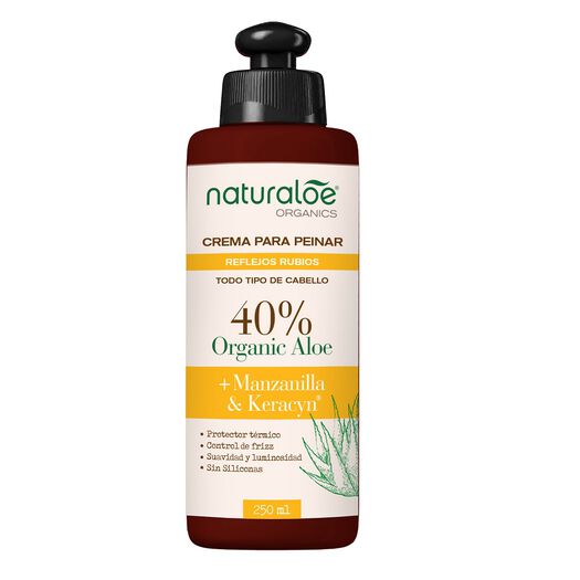 Crema de Peinar Naturaloe Reflejos Rubios 250mL, , large image number 4