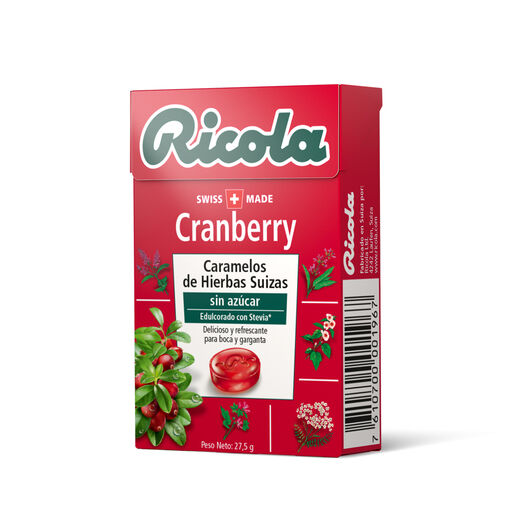 Ricola Caramelo Cranberry 27,5 Gr, , large image number 0