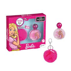Set Gelatti Kids Perfume + Pompon Barbie 2 un
