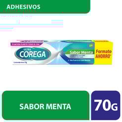 Adhesivo Corega Ultra Protesis Dentales Menta 70 g