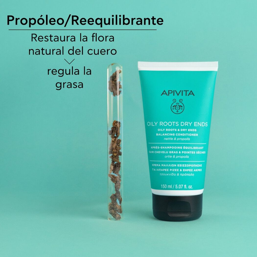 Acondicionador Apivita Ortiga y Propoleo 150mL, , large image number 4