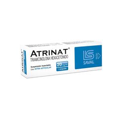 Atrinat 20 mg/mL x 1 Vial Suspension Inyectable