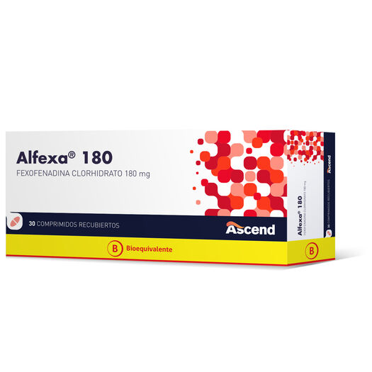 Alfexa 180 mg Caja 30 Comp. Recubiertos, , large image number 0