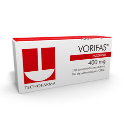 Vorifas 400 mg 30 Comprimidos