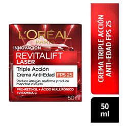 Crema D&iacute;a Revitalift Laser FPS25 Anti-Edad 50mL