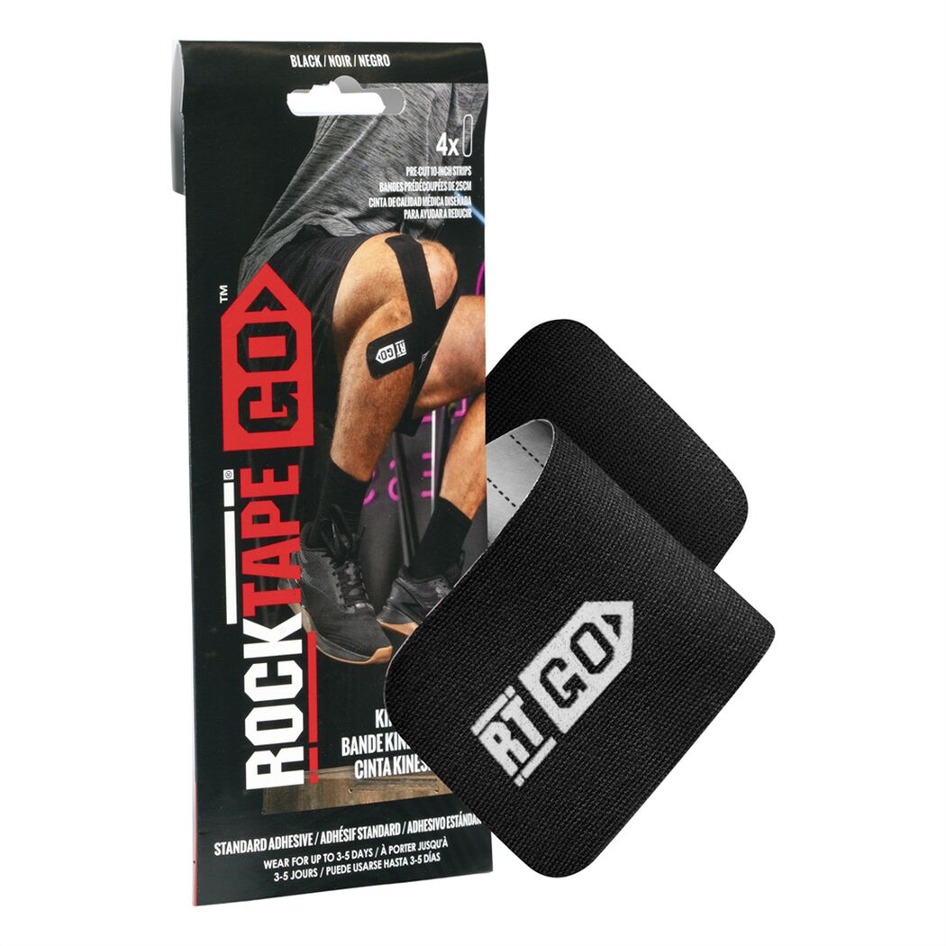 Cinta Kinesiol&oacute;gica RockTape Go Fast Pack Negro, , large image number 1