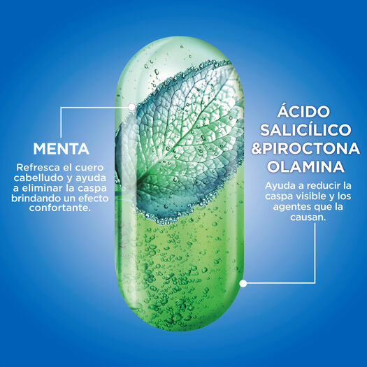 Pack 2x Shampoo Anticaspa Graso 350 ml, , large image number 2