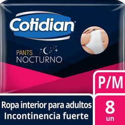 Pants Nocturnos Cotidian P/M 8 Un