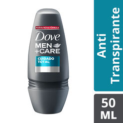 Dove Men Desodorante Roll On Cuidado Total x 50 mL
