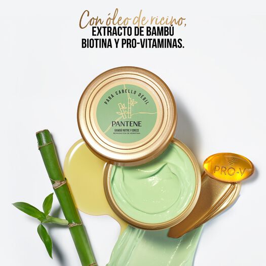 Mascarilla Pantene Pro-V Miracles Bambú Nutre & Crece 300 ml, , large image number 2