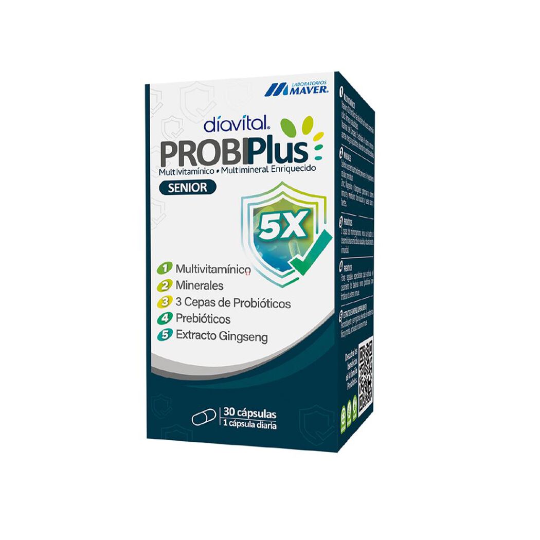 Probiplus Senior 30 Cap, , large image number 0
