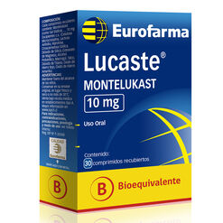 Lucaste 10 mg x 30 Comprimidos Recubiertos