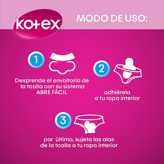 Toalla Higiénica Kotex Ultra Fina Suave 24 un, , large image number 3