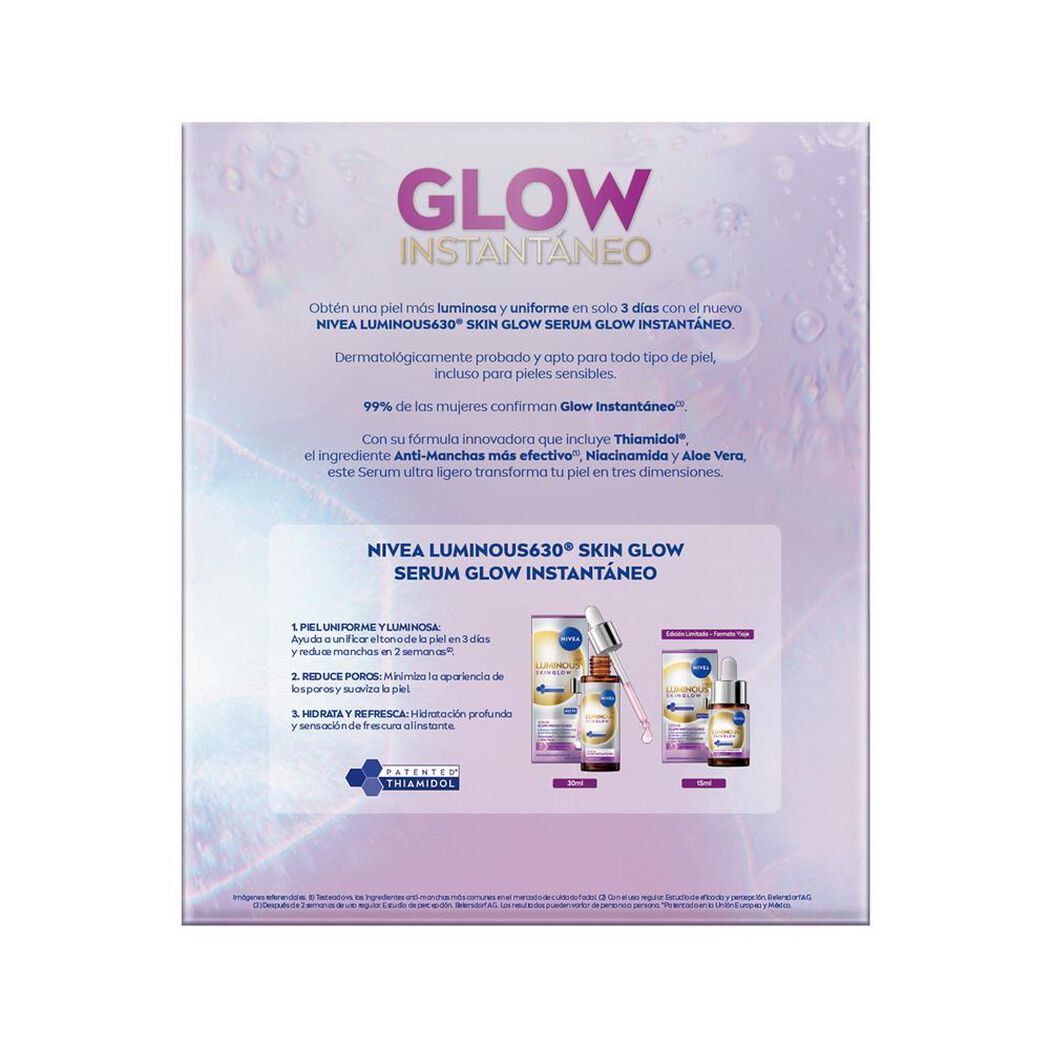 NIVEA Pack Luminous630 Facial Skinglow Serum 30ml + 15ml, , large image number 3