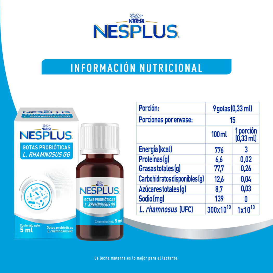 Probi&oacute;tico Nesplus LGG 5ml , , large image number 4