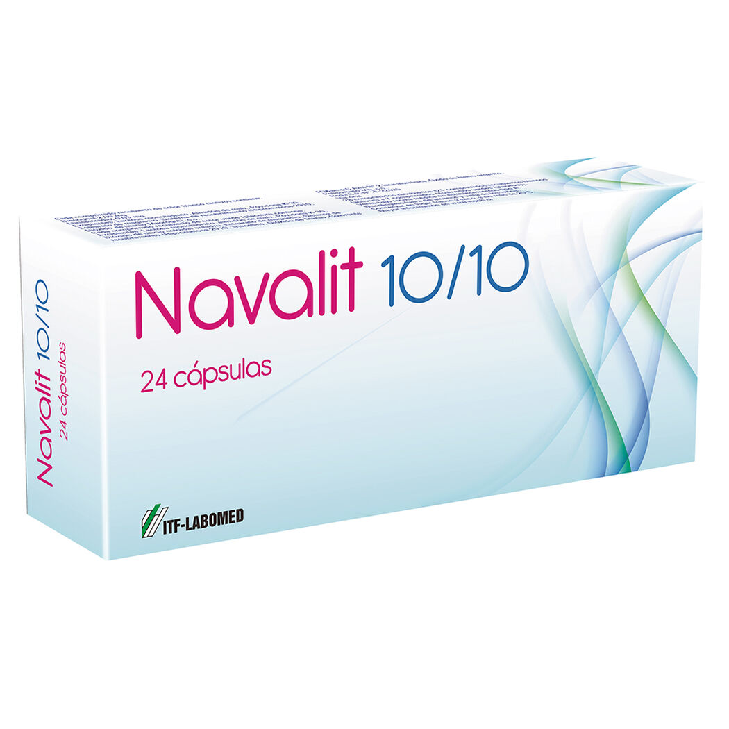 Navalit 10/10 X 24 Capsulas con Granulos con Recubrimiento Enterico, , large image number 0
