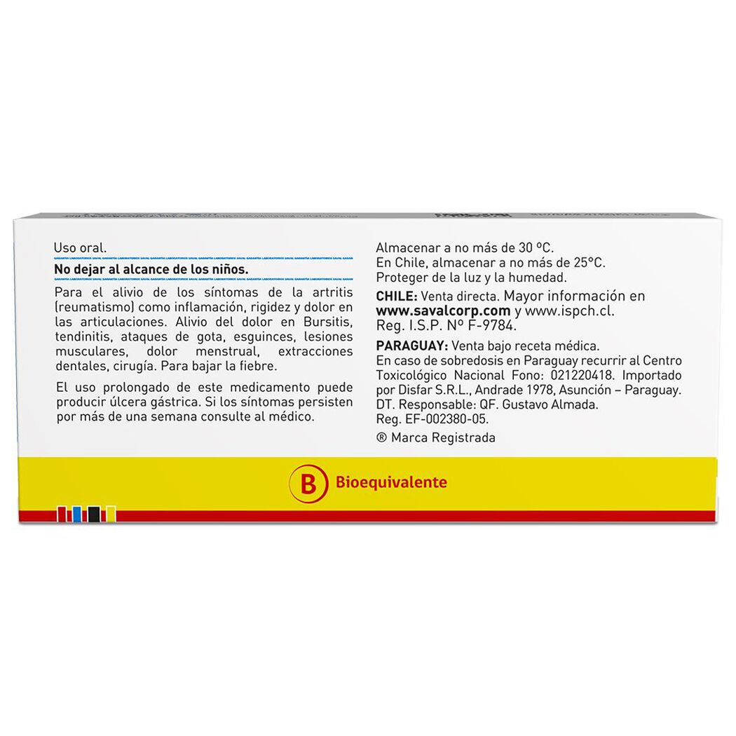 EUROGESIC Naproxeno Sódico 275 mg 10 comprimidos, , large image number 3