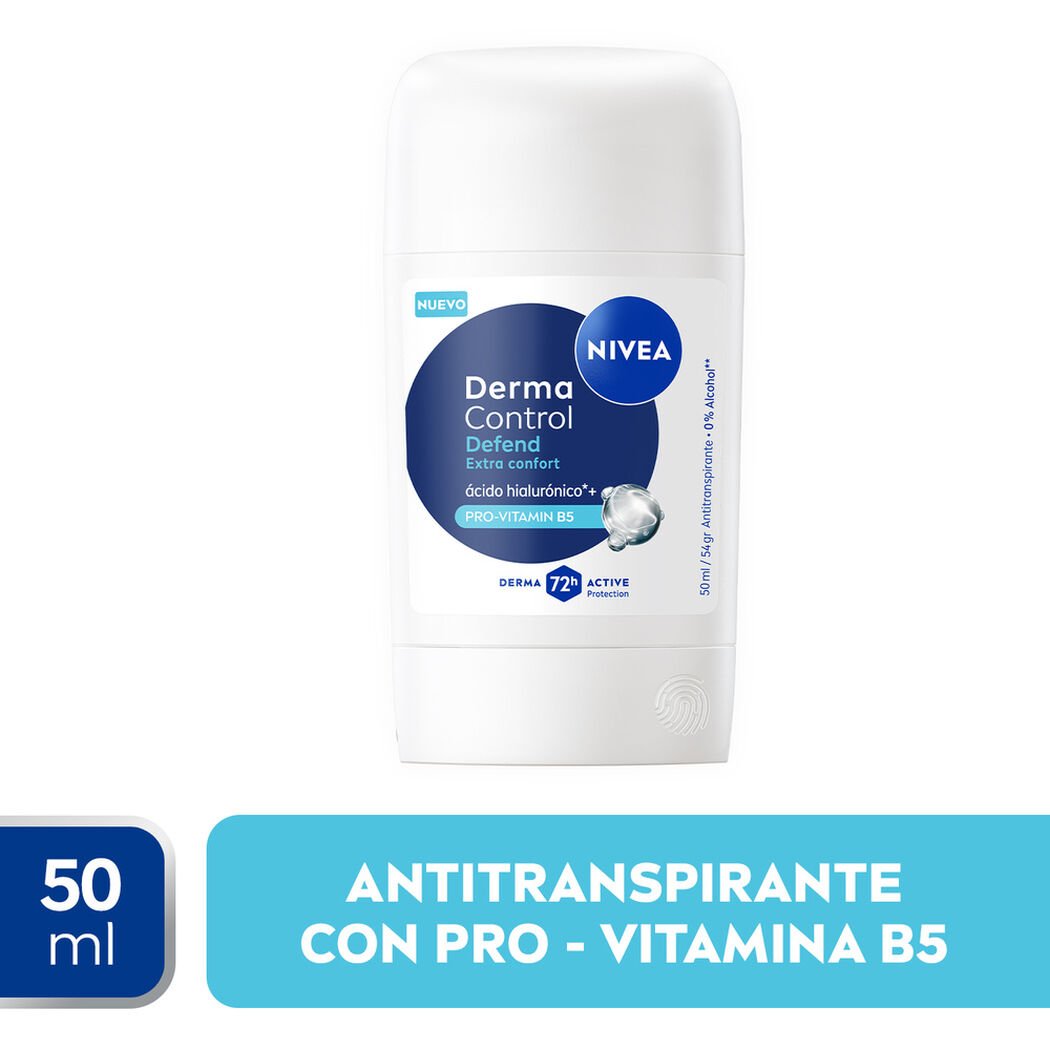 Desodorante NIVEA Derma Control Defend Barra 50ml, , large image number 0