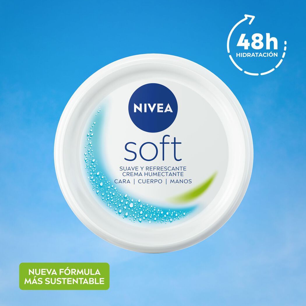 Crema Nivea Soft Multiprop&oacute;sito 100 mL, , large image number 1