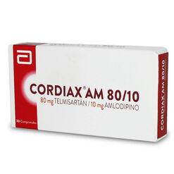 Cordiax AM 80 mg/10 mg x 30 Comprimidos