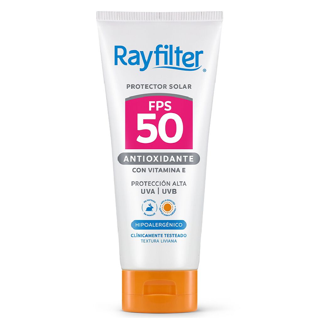 Protector Solar Rayfilter Antioxidante Vitamina E FPS 50 190 g, , large image number 0