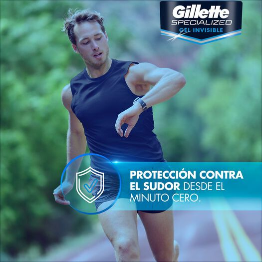 2Pack Gel Antitranspirante Gillette Specialized Cool Wave 82 g, , large image number 2