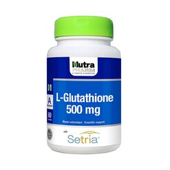 L-GLUTATHIONE 500 MG X 60 CAPSULAS