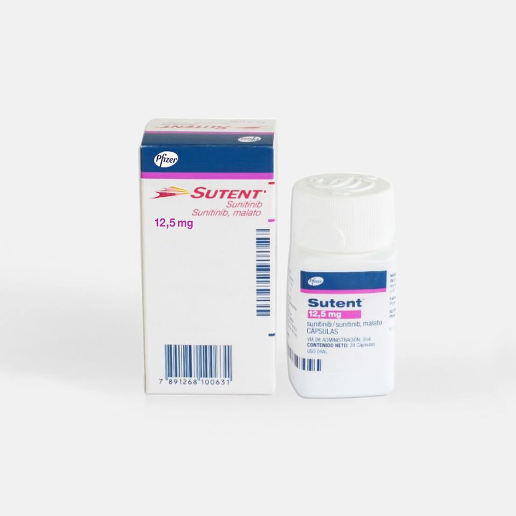 Sutent 12,5 mg x 28 c&aacute;psulas, , large image number 1