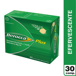 Berocca Plus x 30 Comprimidos Efervescentes