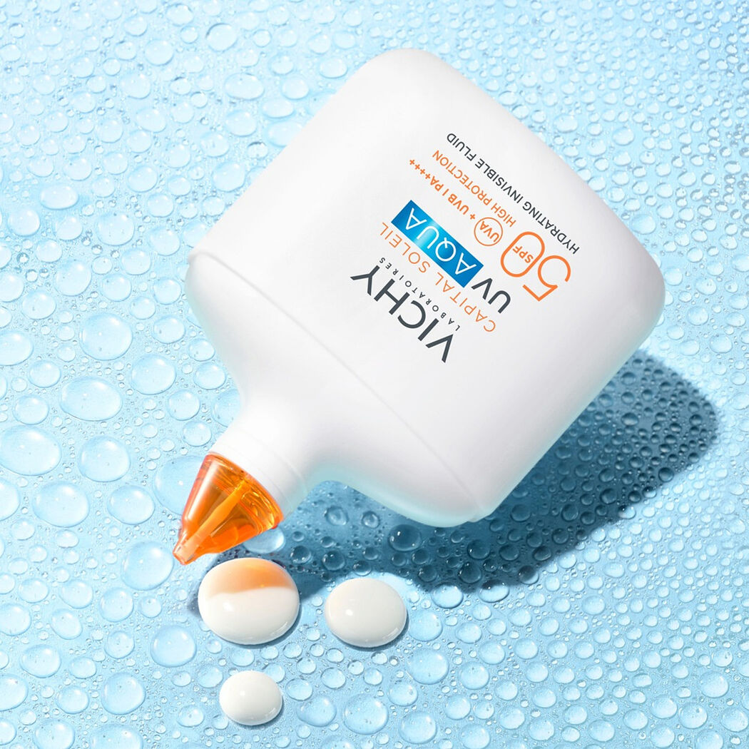 Vichy Capital Soleil UV Aqua Fluido Invisible Hidratante FPS 50 50ml, , large image number 1