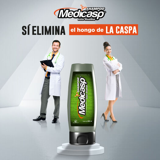 Medicasp Shampoo Anticaspa 400 Ml, , large image number 4