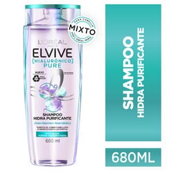Shampoo Elvive Hialurónico Pure 680mL