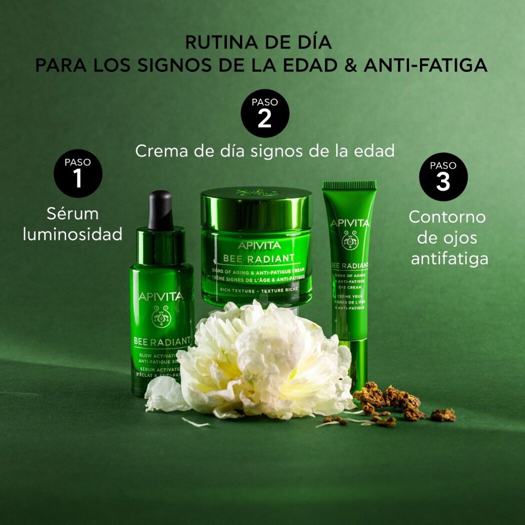 Serum Luminosidad Signos de la edad & Anti-fatiga 30ml Bee Radiant Apivita, , large image number 3