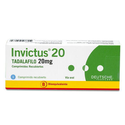 Invictus 20 mg x 1 Comprimido Recubierto, , large image number 0
