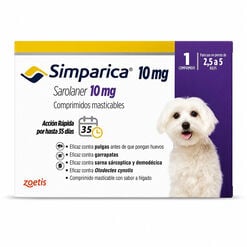 Vet Simparica 10Mg 2.5-5Kg 1Comp Mast