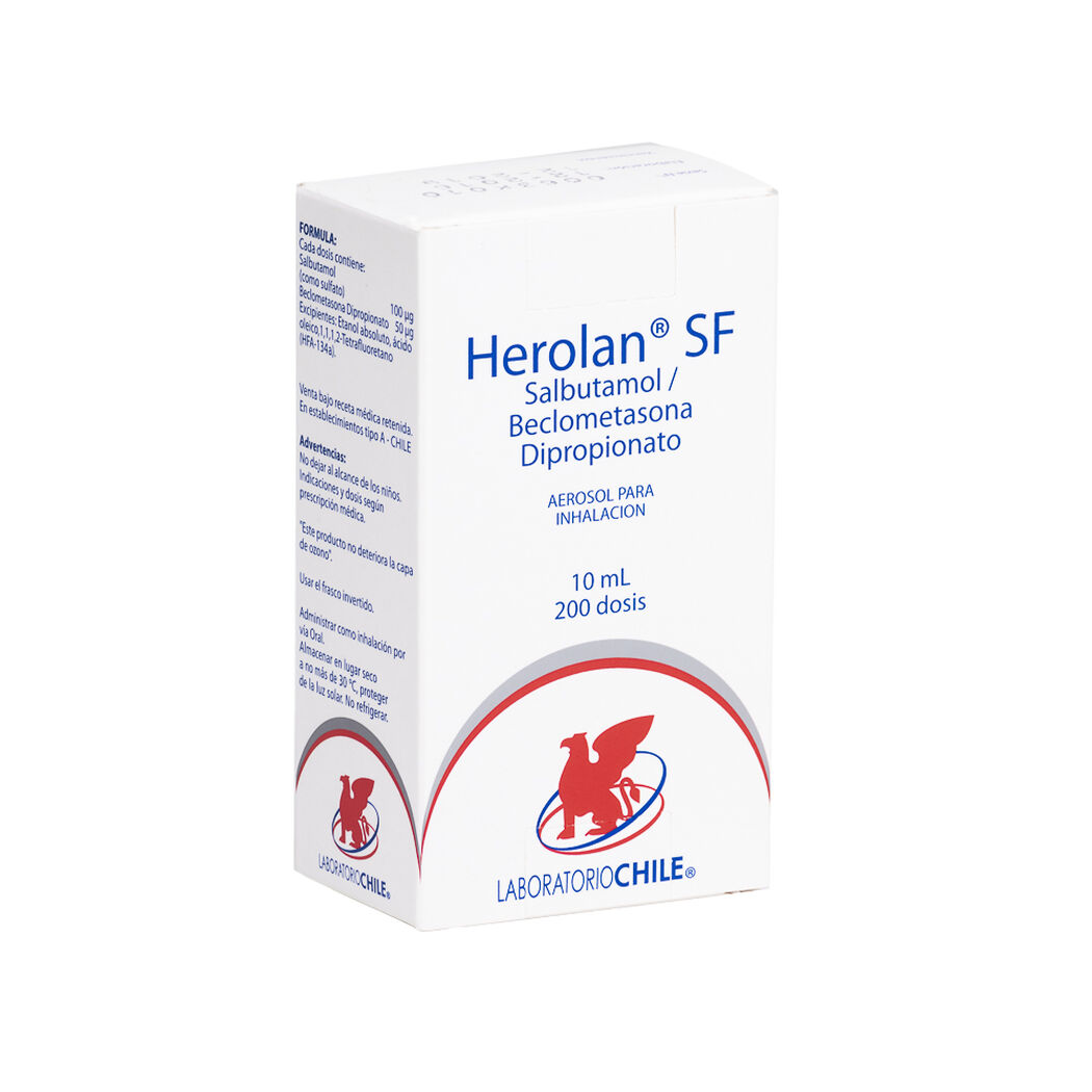 Herolan SF 10 mL x 200 Dosis Aerosol Para Inhalación, , large image number 0