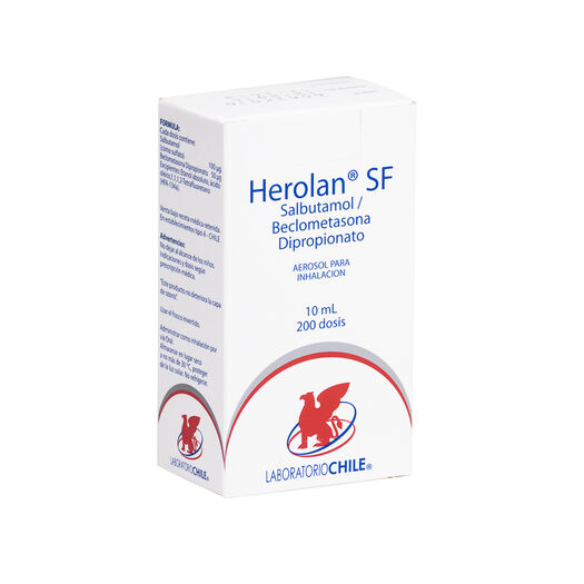 Herolan SF 10 mL x 200 Dosis Aerosol Para Inhalación, , large image number 0
