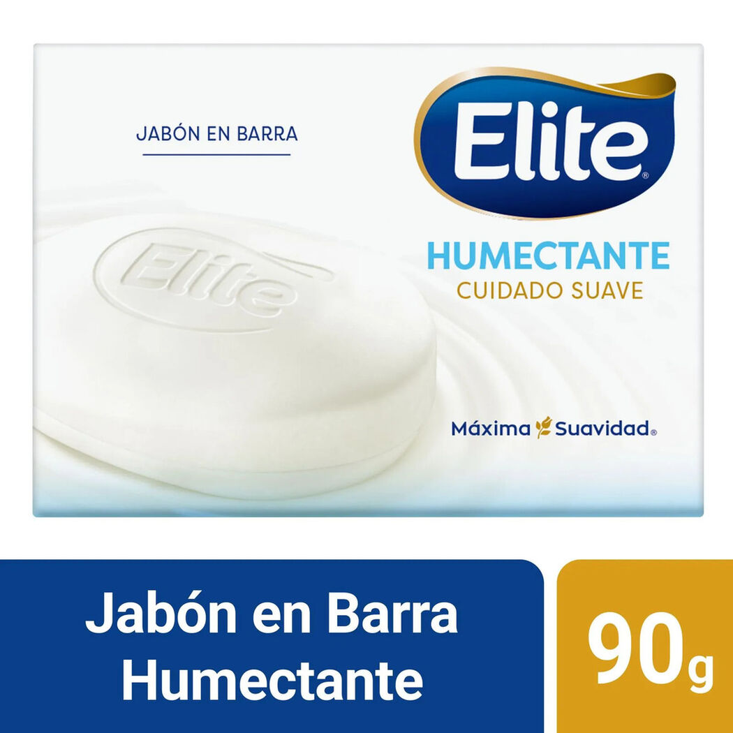 Jabón Elite Humectante En Barra 90Gr, , large image number 0