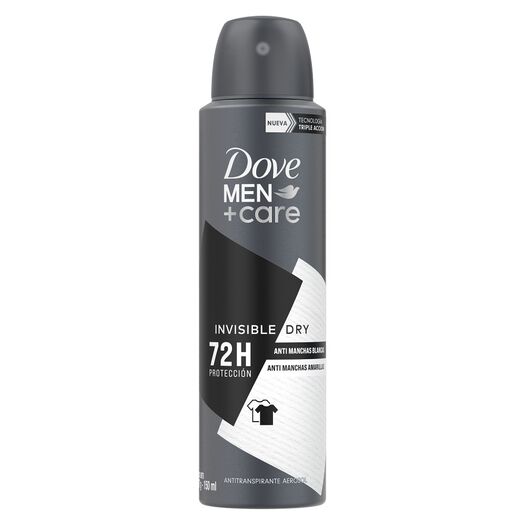 Desosdorante Dove Men Care Spray Invisible Dry 150 mL, , large image number 0