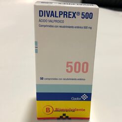 Divalprex 500 mg x 50 Comprimidos Recubiertos