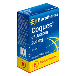 Coques 200 mg x 10 Capsulas