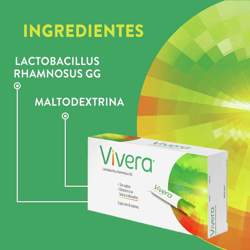 Vivera Lactobacillus Rhamnosus GG Sobres 8 un, , large image number 4