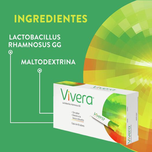 Vivera Lactobacillus Rhamnosus GG Sobres 8 Unidades, , large image number 4