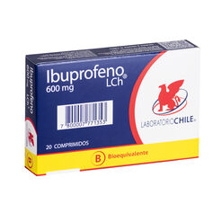 Ibuprofeno 600 mg x 20 Comprimidos CHILE