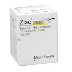 Ziac 5 x 30 Comprimidos Recubiertos
